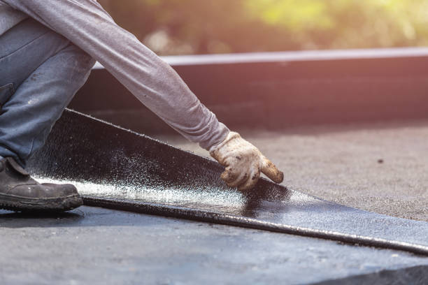 Professional Vapor Barrier Installation technician working in Denver, IN